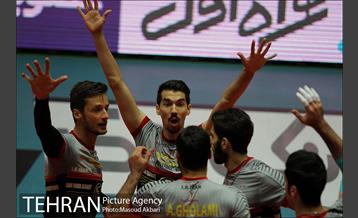 دیدار بانک سرمایه و شهرداری ارومیه در لیگ برتر والیبال