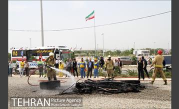 مانور مدیریت بحران نمایشگاه کتاب‎ 5