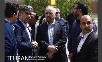 بازدید مدیر کل دفتر شهردار تهران از منطقه 21 19
