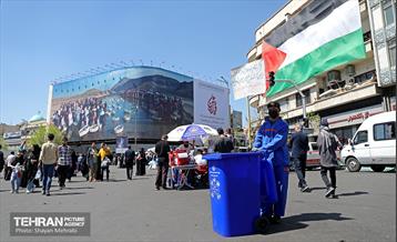 خدمات شهرداری تهران در پایان روز قدس 14