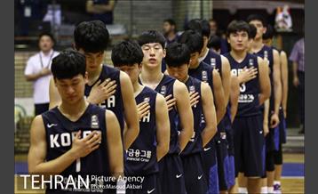 دیدار بسکتبال ایران و کره جنوبی در جوانان آسیا 4