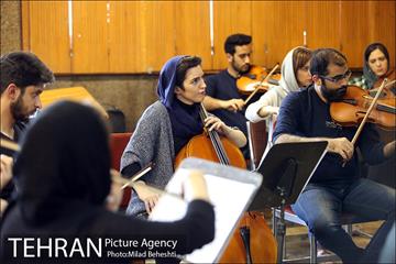 تمرین ارکستر فیلارمونیک ایران 33