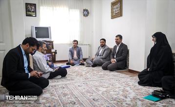 بازدید نرگس معدنی پور از منطقه 17