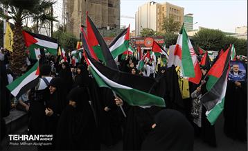 اجتماع مردم تهران در محکومیت جنایت رژیم صهیونیستی 33