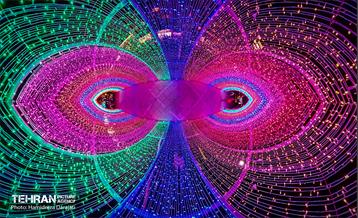 تهران غرق در نور 1