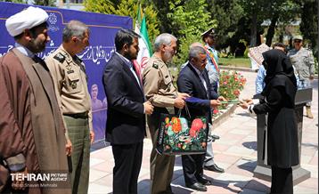 رونمایی از ۸ سردیس شهدای ارتش جمهوری اسلامی ایران 30