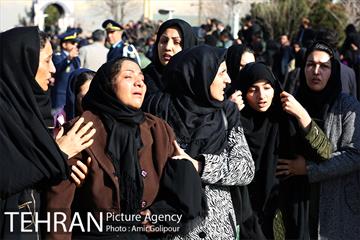 مراسم تشییع شهدای حادثه سقوط هواپیما  31