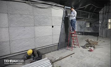 توسعه متروی تهران؛ ایستگاه میدان کتاب 8