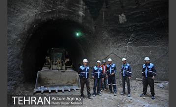 مراسم ورود ماشین حفاری(TBM) به ایستگاه مترو امیرکبیر در خط 6 متروی تهران 39