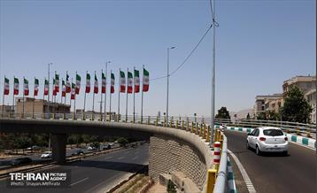 بهره‌برداری از تقاطع غیرهمسطح بزرگراه همت و اشرفی اصفهانی 6