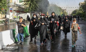 مراسم پیاده روی جاماندگان اربعین حسینی در تهران 20