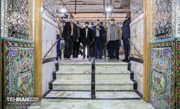 حضور شهردار تهران در حـرم حضرت عبدالعظیم حسنی (ع) 8