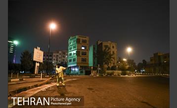 منع تردد شبانه در تهران 3