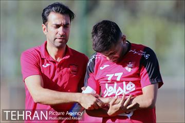 تمرین تیم فوتبال پرسپولیس