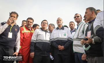 تمرین سراسری زلزله در بوستان ولایت 4