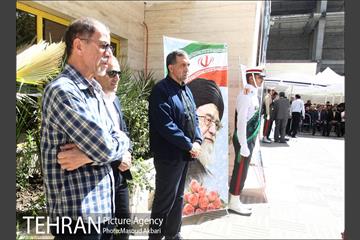 تشییع پیکر بهمن گلبارنژاد دوچرخه سوار ملی پوش ایران در پارالمپیک‎ 14