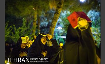 مراسم احیای شب بیست‌ویکم ماه مبارک رمضان در بهشت زهرا (س) 30