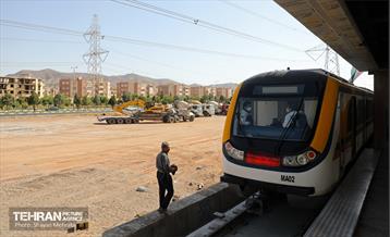 فرآیند تست سرد متروی تهران پرند 40