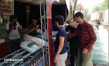 فعالیت های قرارگاه موکب زینبیه در کربلای معلی  9