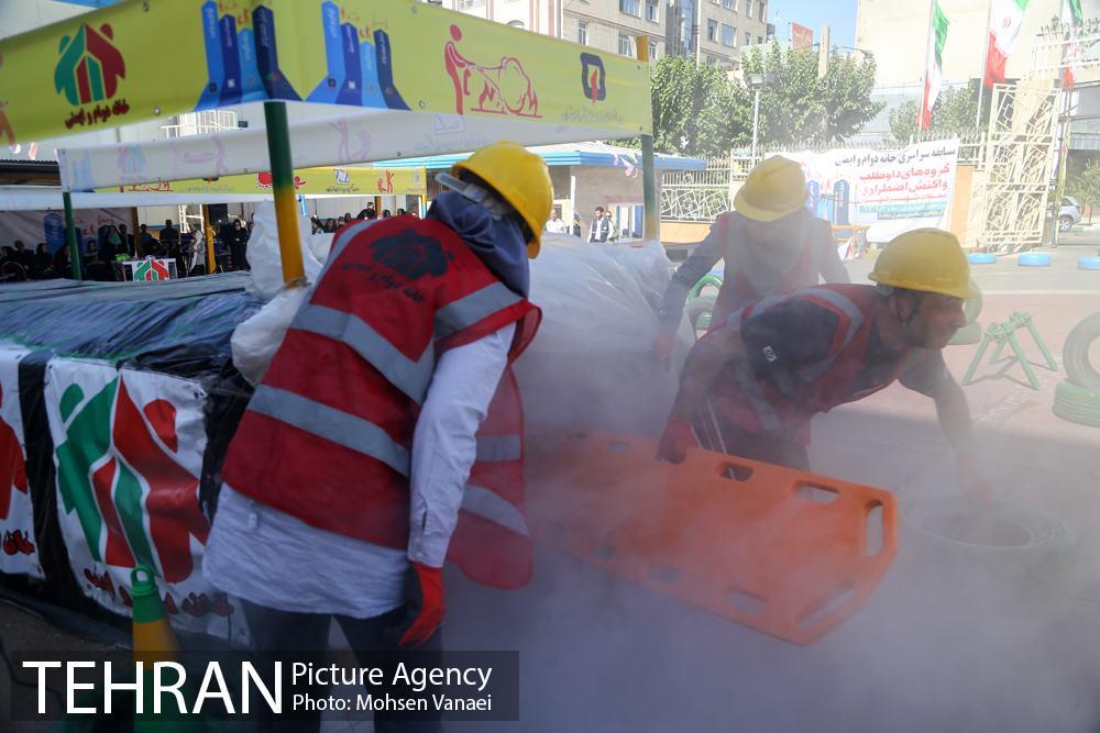 اختتامیه دومین مسابقه سراسری خانه دوام و ایمنی 1