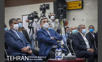 مراسم بهره برداری از ایستگاه های مترو اقدسیه و مرزداران 14