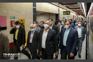 مراسم افتتاح ایستگاه شهید رضایی 16