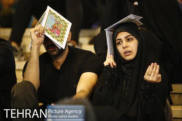 مراسم احیای شب بیست‌ویکم ماه مبارک رمضان در مصلی تهران 40