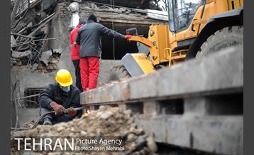 ششمین روز آواربرداری ساختمان پلاسکو -1 34