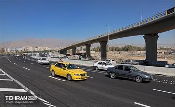 آیین افتتاح دسترسی شمال به جنوب بزرگراه آیت‌الله سعیدی 8