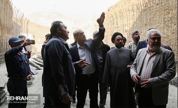 بازدید عضو شورای شهر از پروژه‌های منطقه ۲۲ 3