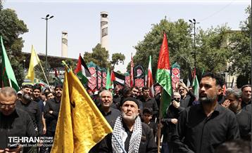 دسته عزاداران دانشگاه تهران در تاسوعای حسینی 5