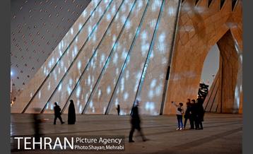 نورپردازی برج آزادی 11