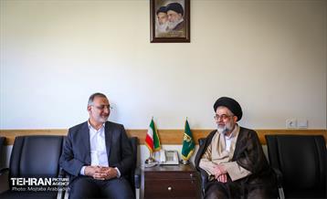دیدار شهردار تهران با تولیت حرم حضرت عبدالعظیم حسنی(ع) 2