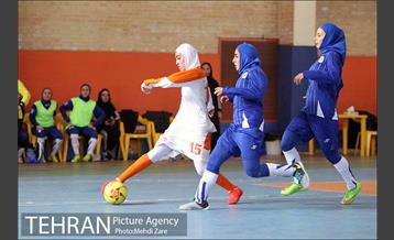 لیگ برتر فوتسال بانوان سایپا تهران و نفت ابادان