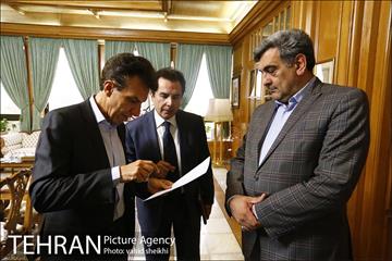 دیدار شهردار تهران با سفیر ایتالیا 15