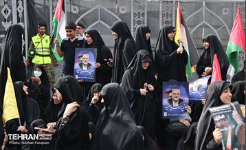 تشییع پیکر شهید اسماعیل هنیه 33