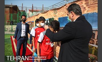 اختتامیه دومین لیگ فوتبال و لیگ داژبال(ویژه کودکان کار) 40