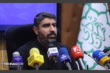 نشست خبری رییس سازمان بسیج شهرداری تهران 12