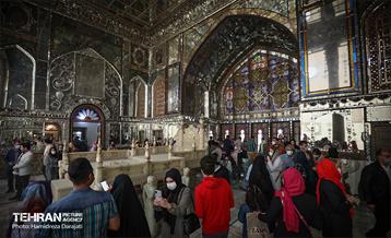 استقبال مسافران نوروزی از مجموعه جهانی کاخ گلستان  7