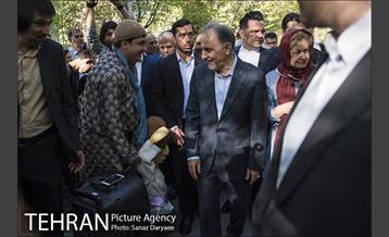 بازدید شهردار تهران از نوروزگاه بلوار کشاورز 17