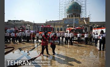 نمایشگاه عملیاتی سازمان آتش‌نشانی 22