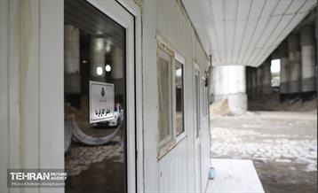 بازدید دانشجویان از پروژه مقاوم‌سازی پل تقاطع بزرگراه همت و رودخانه کن 4