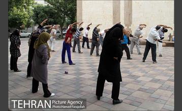 ورزش و نشاط صبحگاهی در بوستان های تهران‎ 20