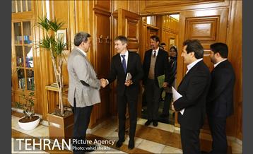 دیدار شهردار تهران با سفیر سوئیس 1