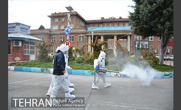ضدعفونی بیمارستان های امام خمینی(ره) و طالقانی 17