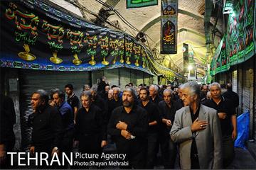 تاسوعای حسینی در بازار تهران 1