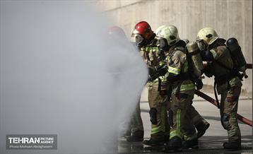 بازدید رییس مدیریت بحران کشور از مرکز آموزش آتش‌نشانی شهرداری تهران 41