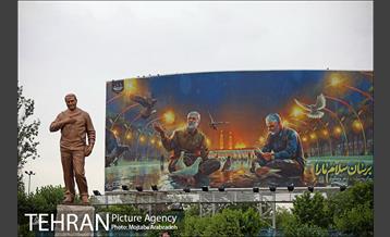 رونمایی از تندیس سردار شهید حاج قاسم سلیمانی 22