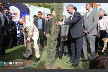 آیین نام گذاری میدان دانشگاه علوم تحقیقات به نام دانشمند هسته ای شهید محمدمهدی طهرانچی 8