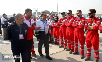 مانور تمرین اسکان اضطراری کلانشهر تهران 32